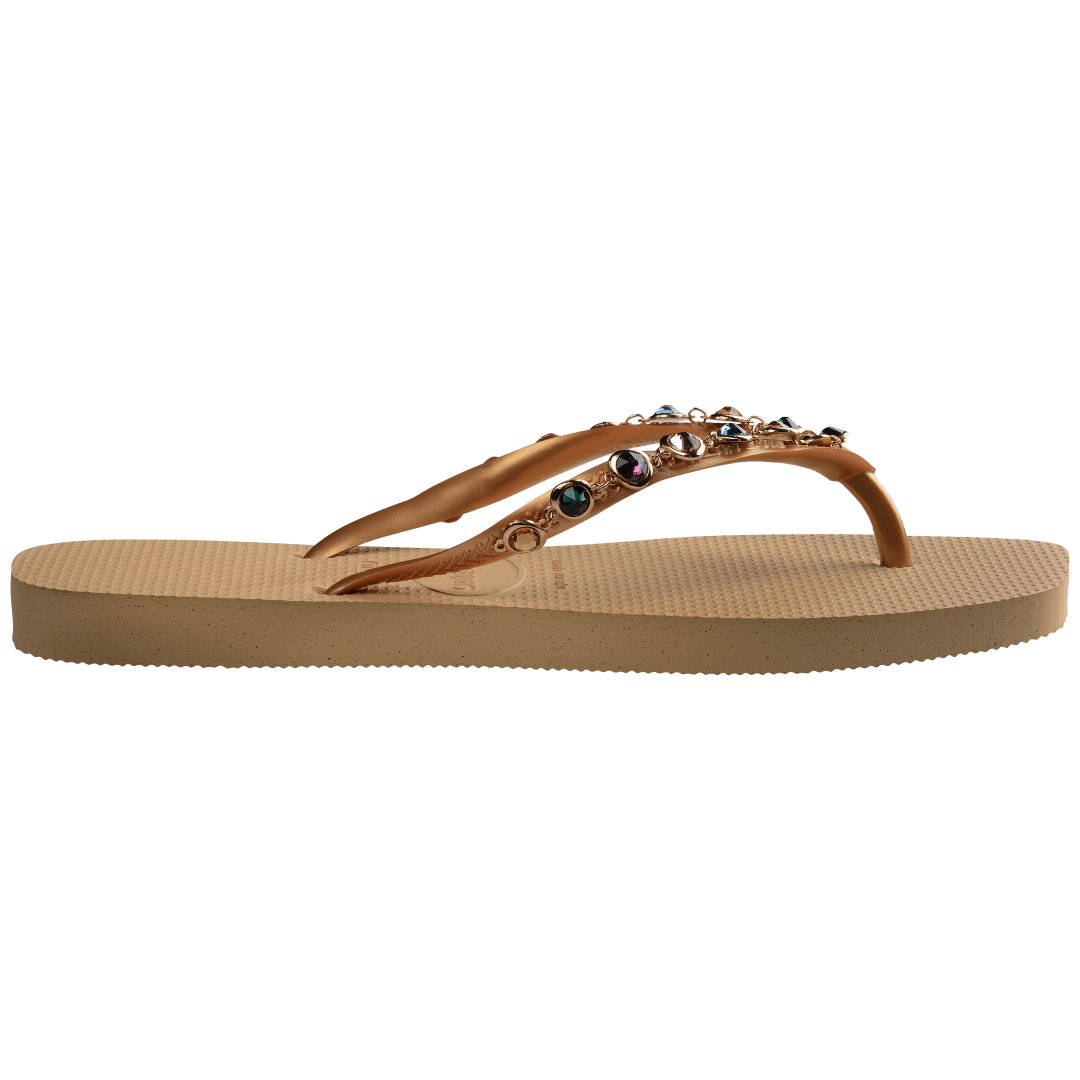 Women's Slim Square Luxury Flip Flops