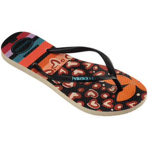 Women's Slim Patchwork Flip Flops