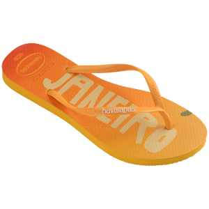 Women's Slim Brazil Postcard Flip Flops