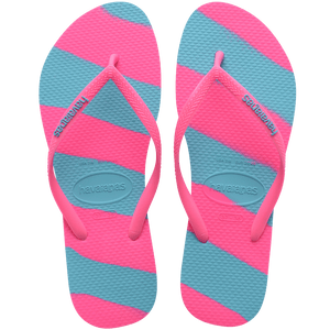 Women's Slim Color Fun Flip Flops