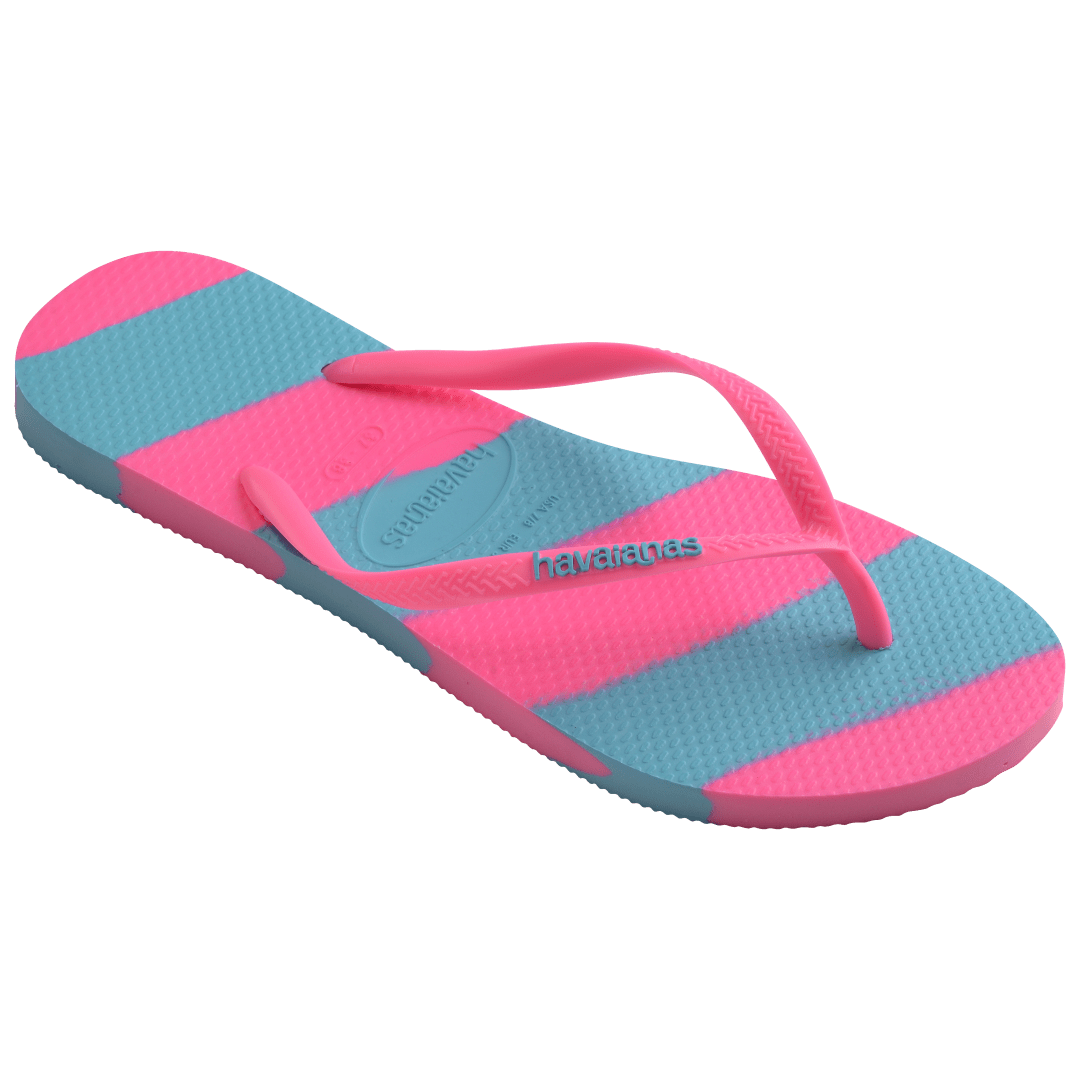 Women's Slim Color Fun Flip Flops