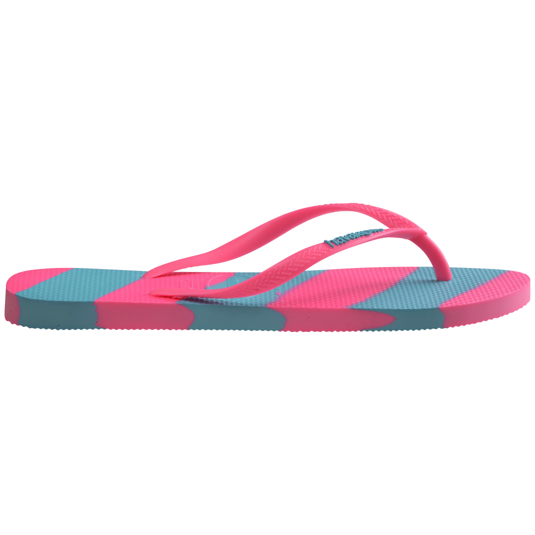 Women's Slim Color Fun Flip Flops