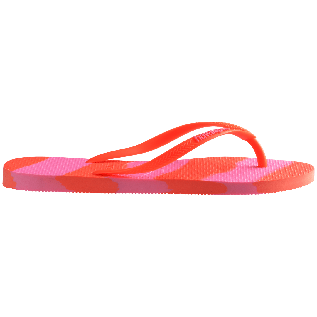 Women's Slim Color Fun Flip Flops