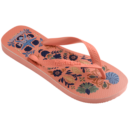 Women's FARM Rio Seashell Tapestry Top Flip Flops