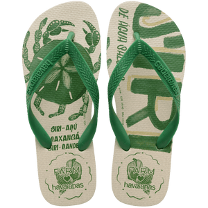 Women's FARM Rio Crab Top Flip Flops