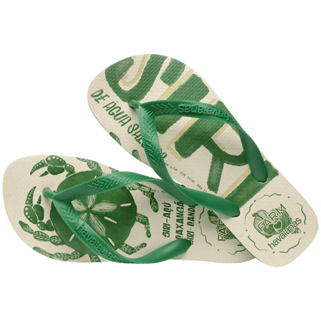 Women's FARM Rio Crab Top Flip Flops