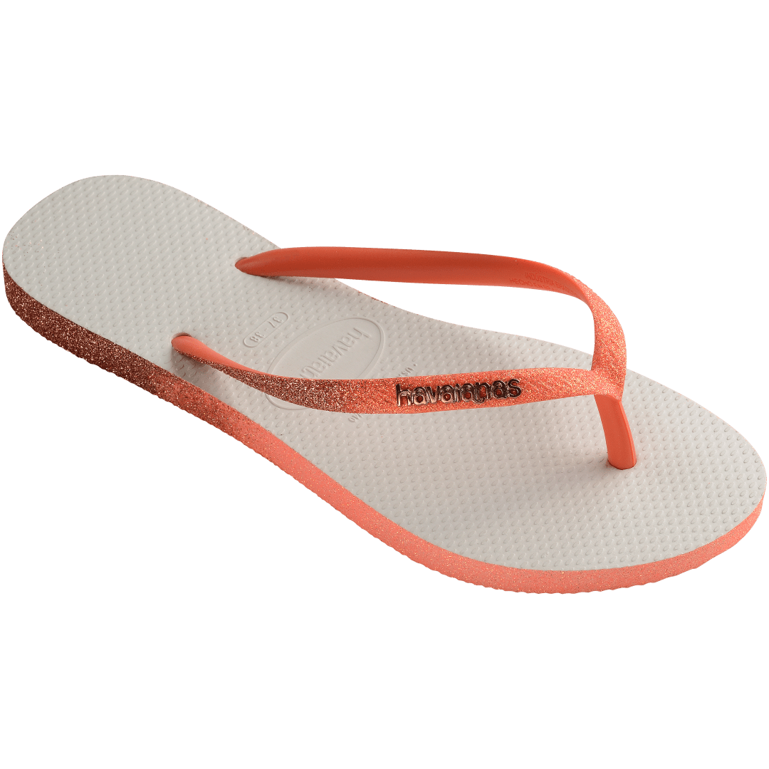 Women's Slim Glitter Mix Flip Flops