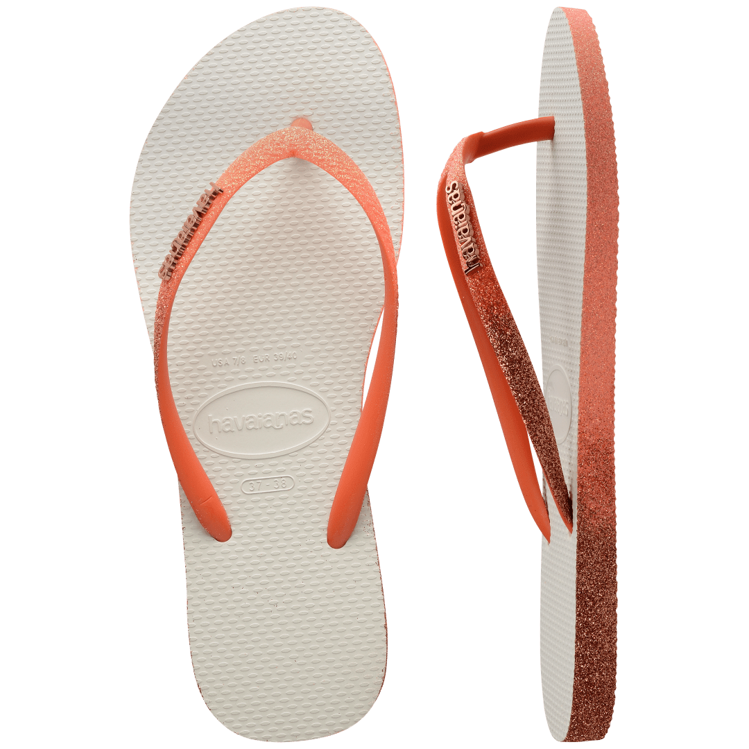 Women's Slim Glitter Mix Flip Flops