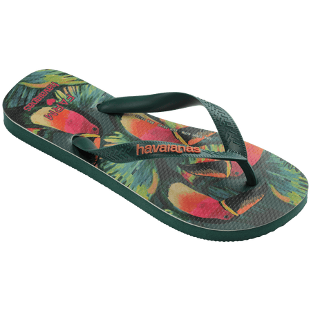 Women's FARM Rio Pink Toucan Top Flip Flops