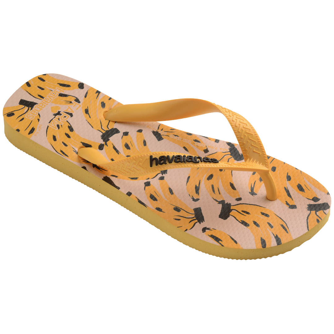 Women's FARM Rio Cheetah Bananas Top Flip Flops