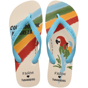 Women's FARM Rio Rainbow Nature Top Flip Flops