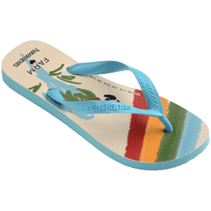 Women's FARM Rio Rainbow Nature Top Flip Flops