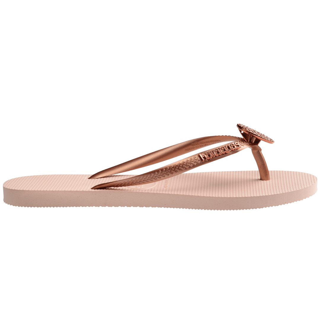 Women's Slim Crystal Glow Flip Flop