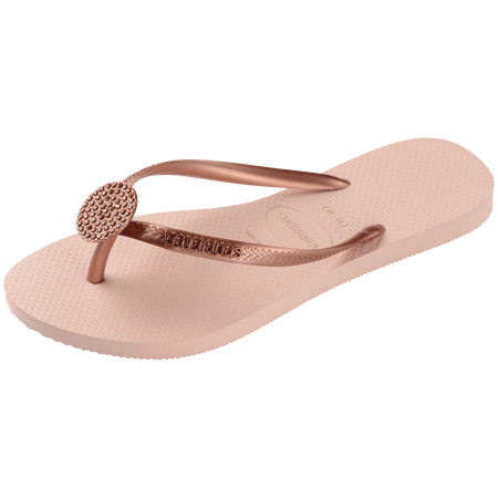 Women's Slim Crystal Glow Flip Flop