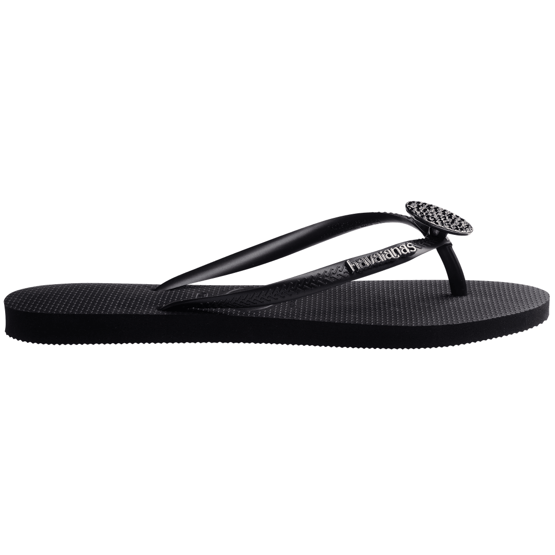 Women's Slim Crystal Glow Flip Flop