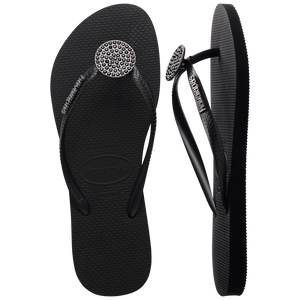 Women's Slim Crystal Glow Flip Flop