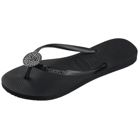 Women's Slim Crystal Glow Flip Flop