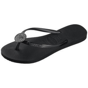 Women's Slim Crystal Glow Flip Flop