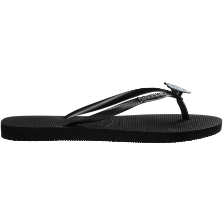 Kids' Crystal Charm Slim Flip Flop