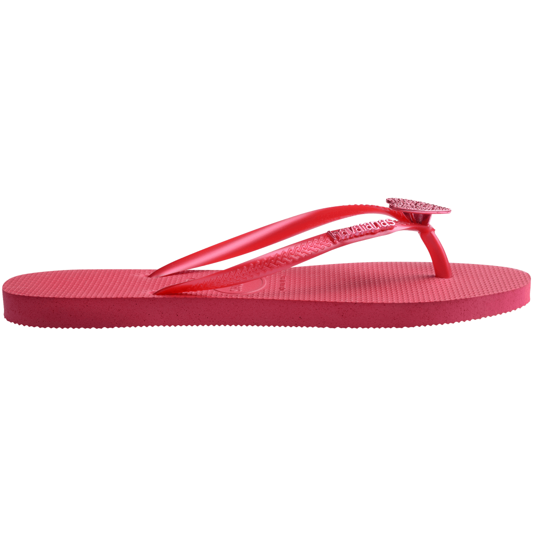 Kids' Crystal Charm Slim Flip Flop