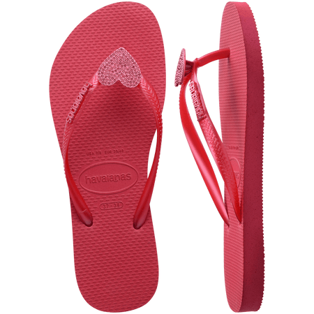 Kids' Crystal Charm Slim Flip Flop