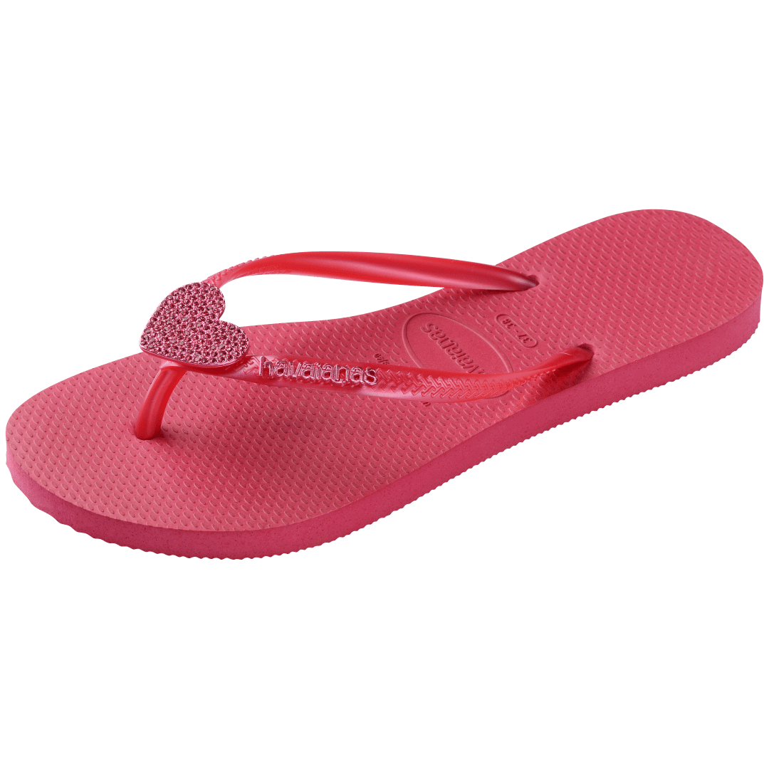 Kids' Crystal Charm Slim Flip Flop