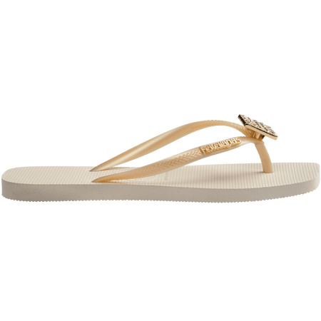 Women's Slim Square Crystal Elegance Flip Flop