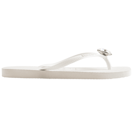 Women's Slim Square Centenary Diamond Flip Flops