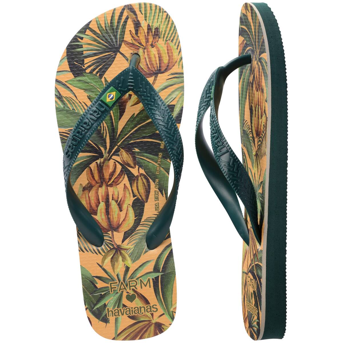 Women's FARM Rio Bananart Top Flip Flops